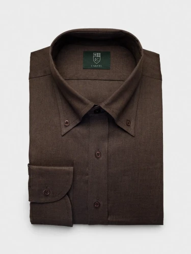koszula-lniana-button-down-czekoladowa-1.webp
